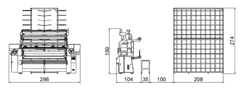 LACE AND BAND CROCHET KNITTING MACHINE