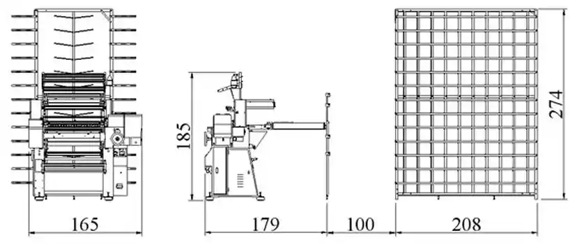 LACE AND BAND CROCHET KNITTING MACHINE