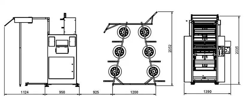 LACE AND BAND CROCHET KNITTING MACHINE