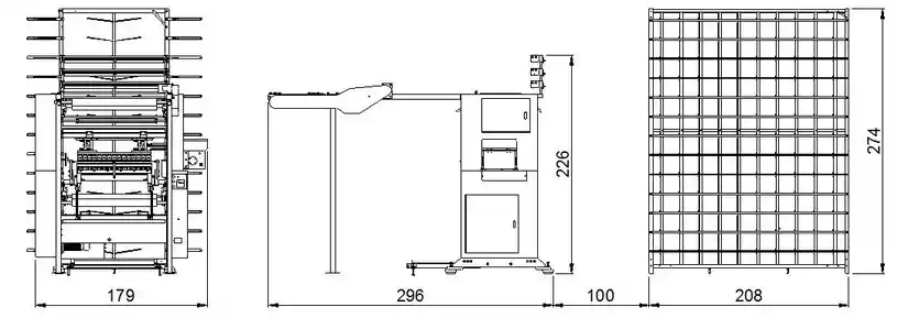 LACE AND BAND CROCHET KNITTING MACHINE