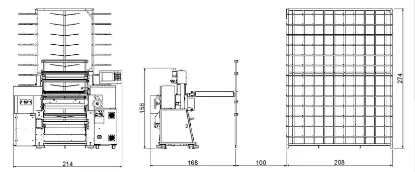 LACE AND BAND CROCHET KNITTING MACHINE
