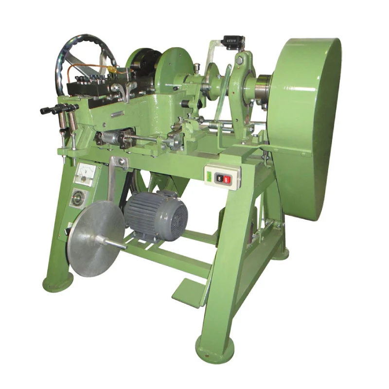 Máquina de puntas de cordones semi-automática