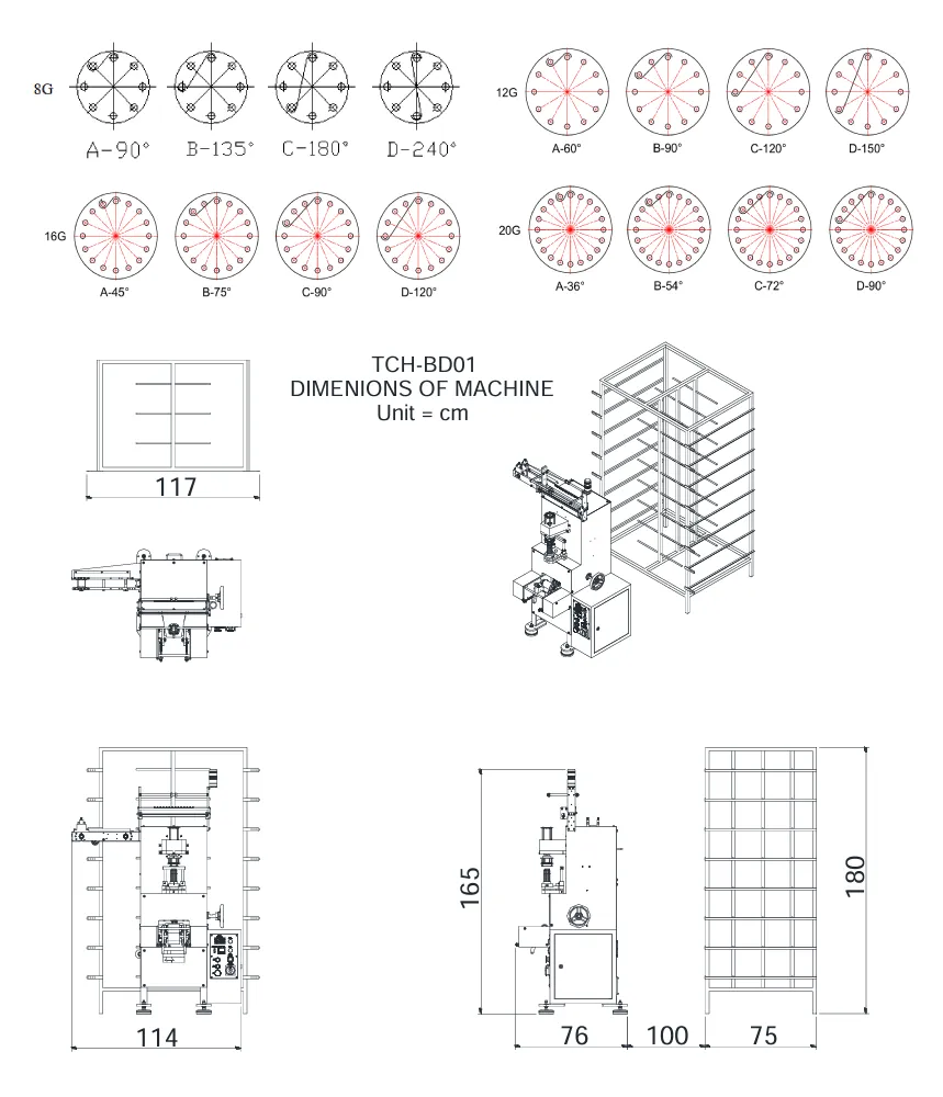 LACE AND BAND CROCHET KNITTING MACHINE