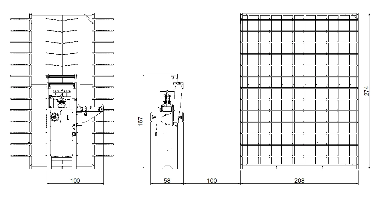 Reticulate(cord) Knitting Machine